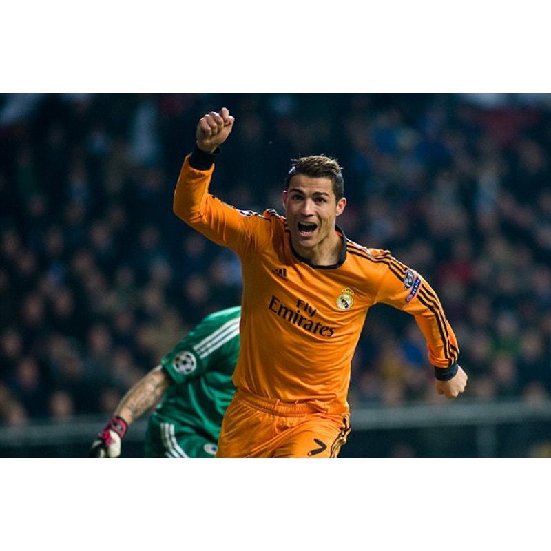 Real Madrid 2013-14 Third Cristiano Ronaldo Jersey Men's Large NWT adidas Authentic UCL