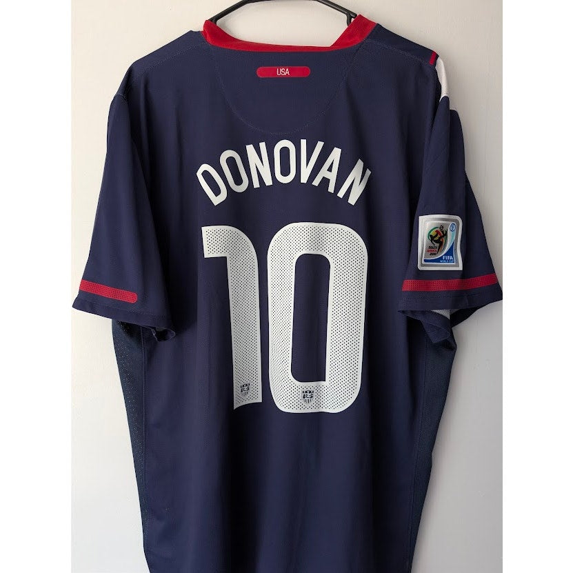 USA 2010 Away Landon Donovan Jersey Men's XL Nike World Cup Patched