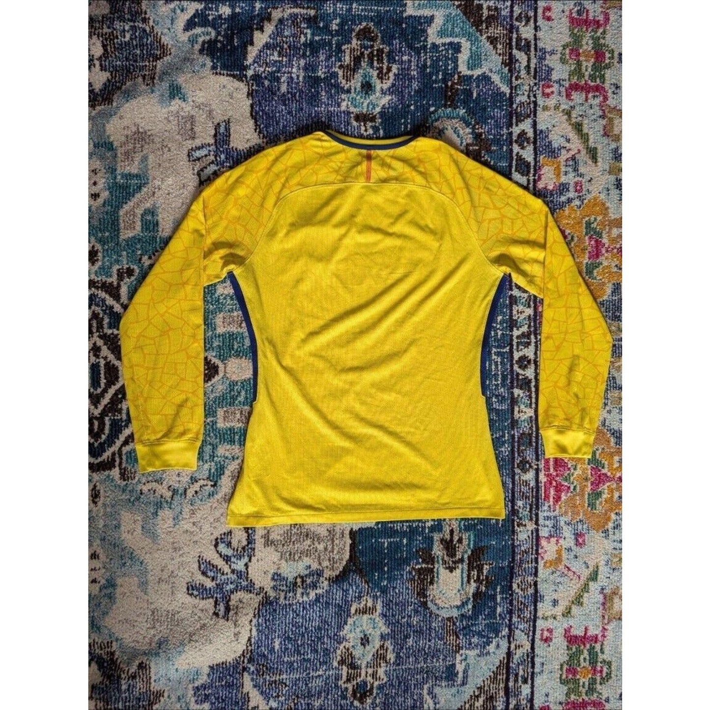 FC Barcelona 2017-18 Goalkeeper Jersey - Matchday Issue - Men's Large