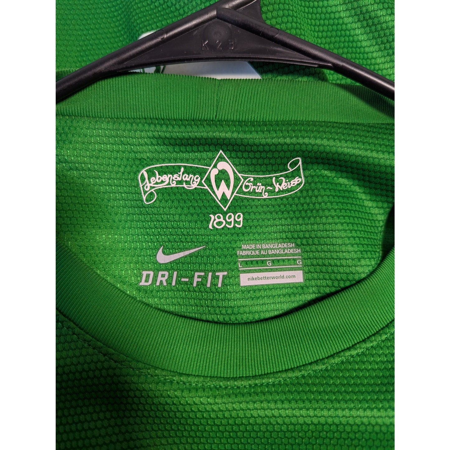 ⚽ Werder Bremen 2012-13 Kevin De Bruyne Home Jersey | Authentic Nike | Men’s Large | Rare Vintage Bundesliga Kit 💚