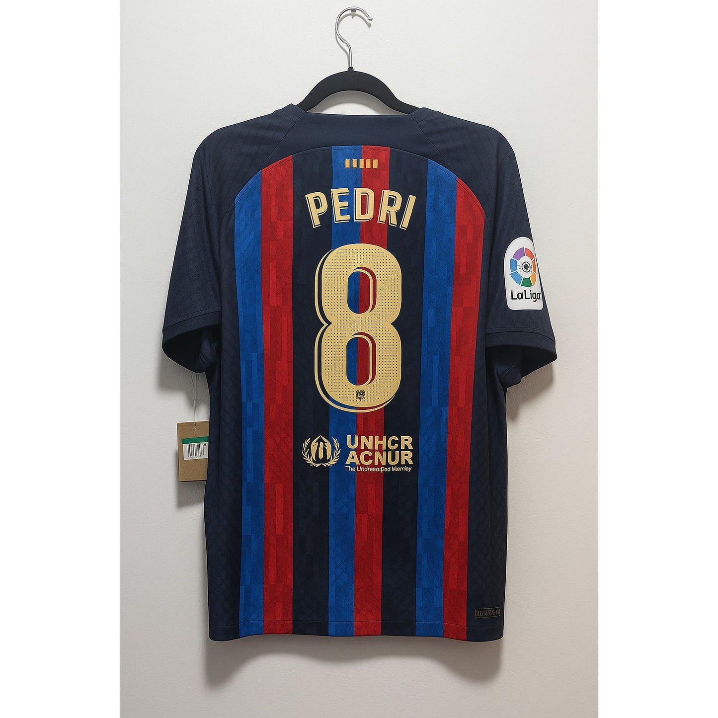 FC Barcelona 2022-23 Pedri Home Jersey Men’s XL NWT Nike ADV Player Version Shirt