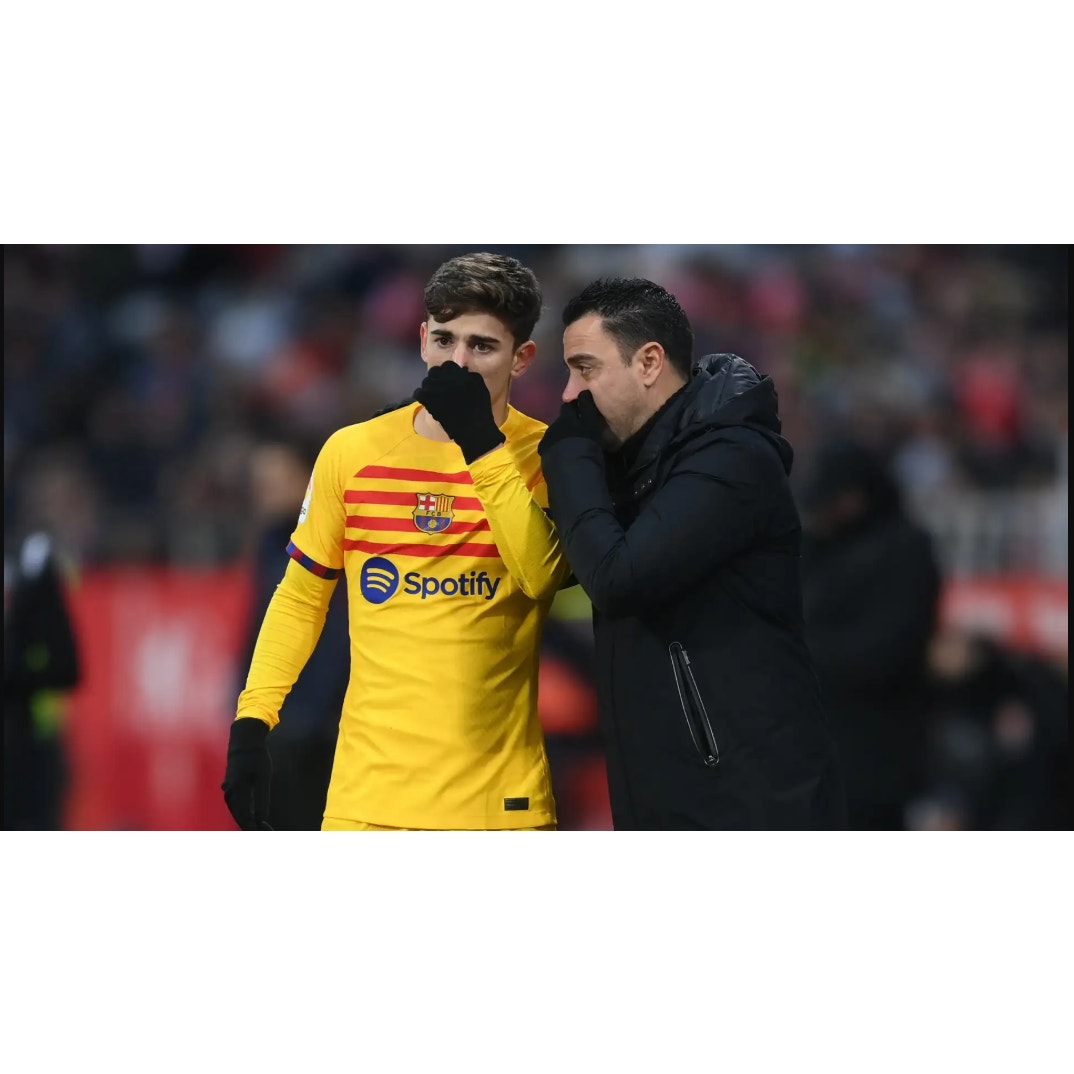 FC Barcelona 2022-23 Fourth Gavi Jersey Men's XL NWT Authentic Nike Kit