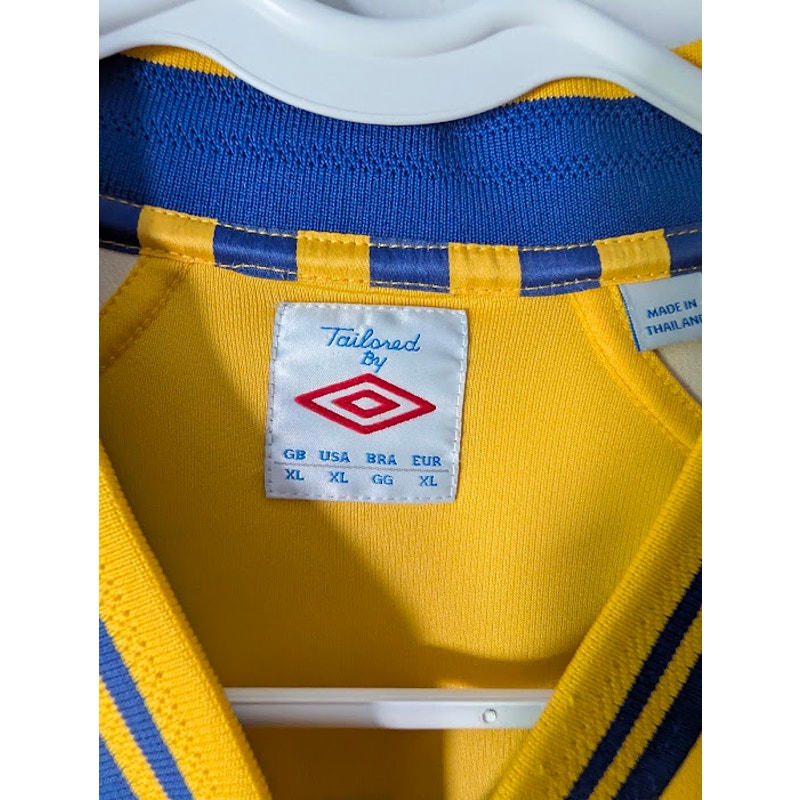 Sweden 2012 Home Zlatan Ibrahimovic #10 Jersey Mens XL Umbro Euro 2012 Fully Patched