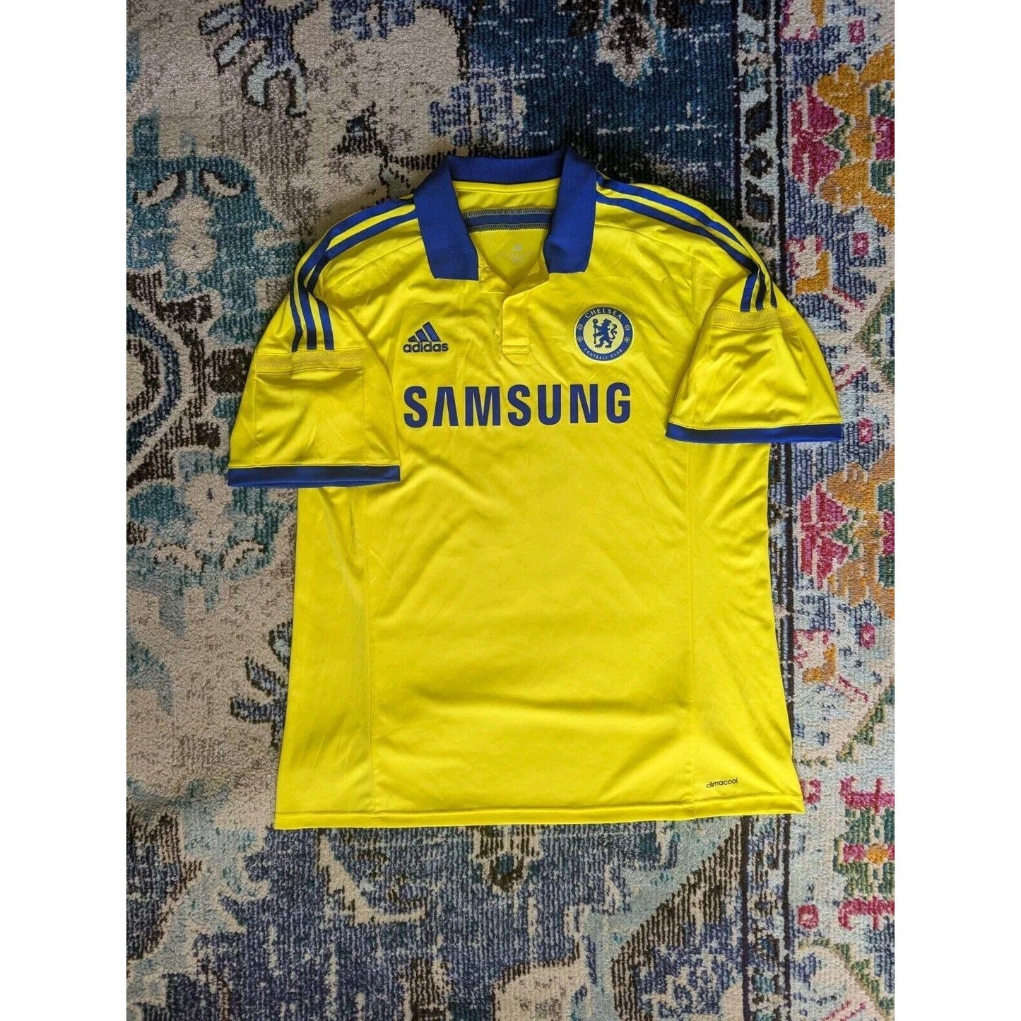 Chelsea 2014-15 Away Didier Drogba Jersey - Men XL