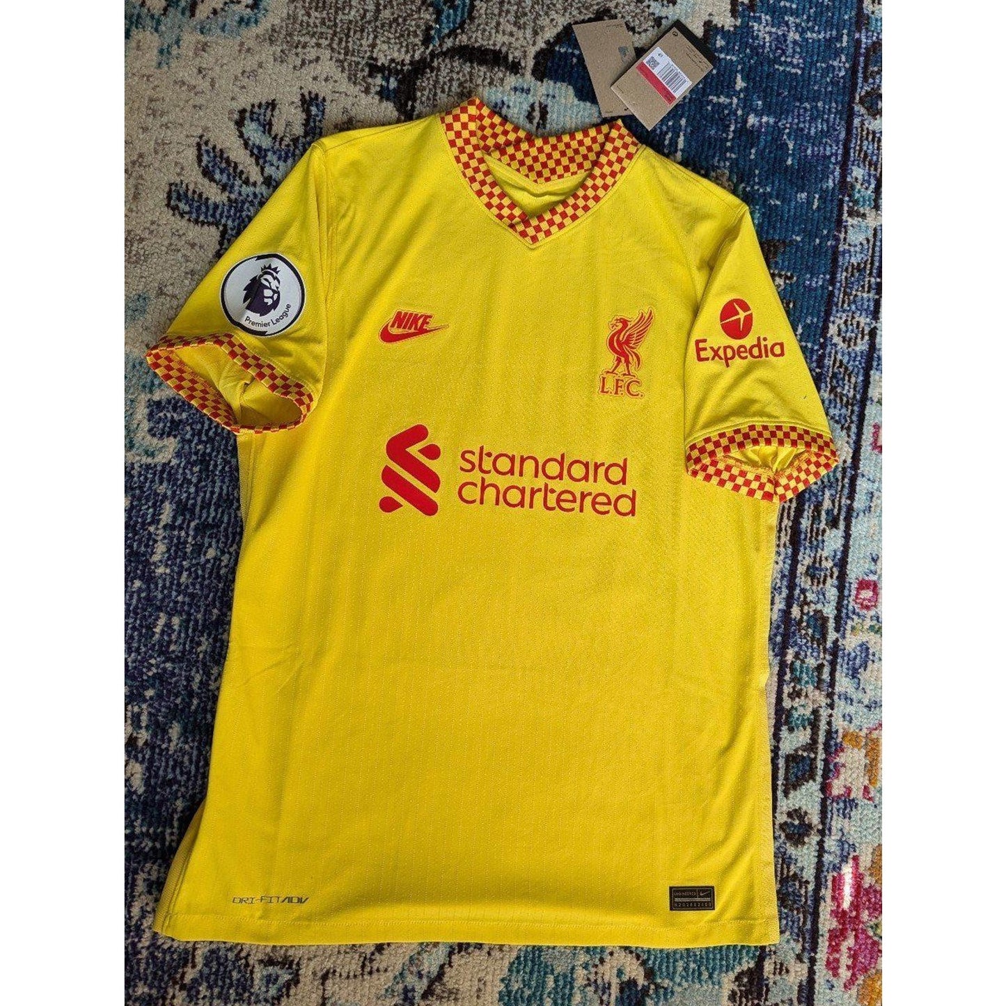 Liverpool Luis Diaz Soccer Jersey 2021-22 Third Nike ADV NWT Authentic Rare