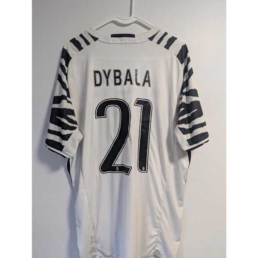 Juventus 2016-17 Third Dybala Jersey - Men’s XL - Iconic Zebra Kit