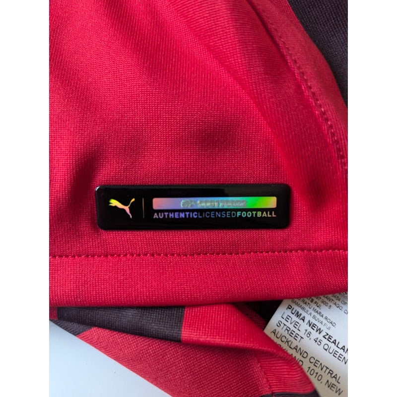 AC Milan 2021–22 Home Ibrahimović Jersey – Men’s Large | Player Version Serie A Fully Patched