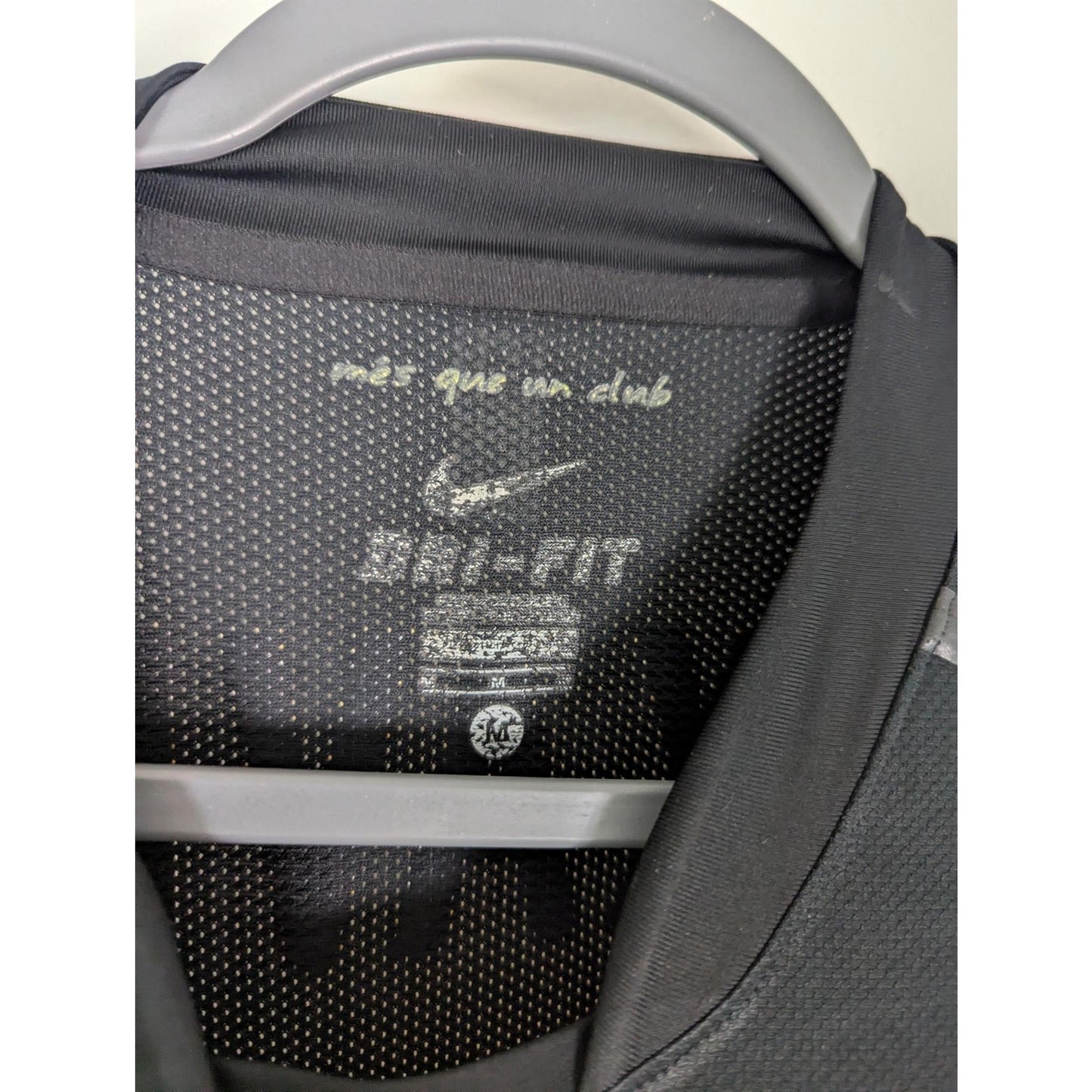 FC Barcelona 2010-11 Away Xavi Soccer Jersey UCL Authentic Nike Kitroom Men M