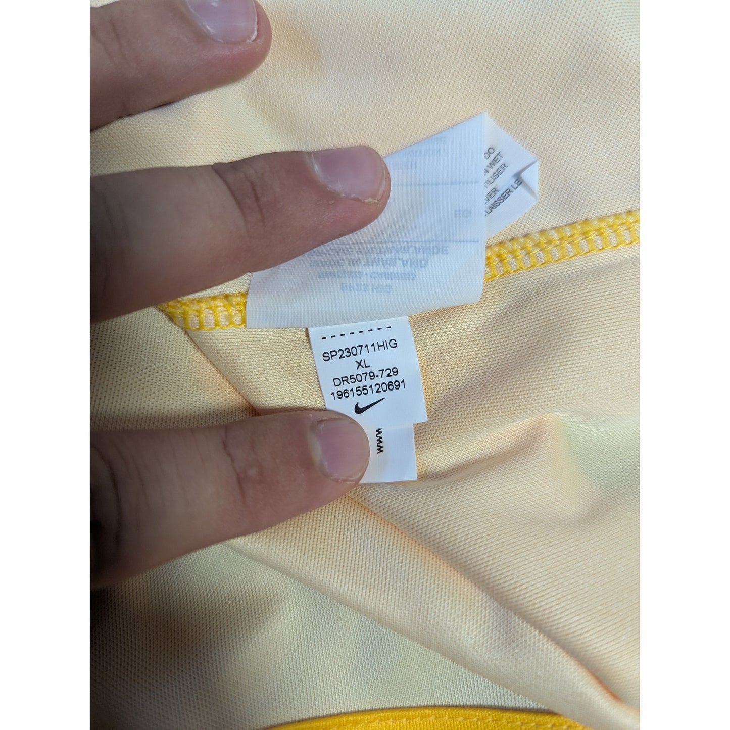 FC Barcelona 2022-23 Fourth Gavi Jersey Men's XL NWT Authentic Nike Kit