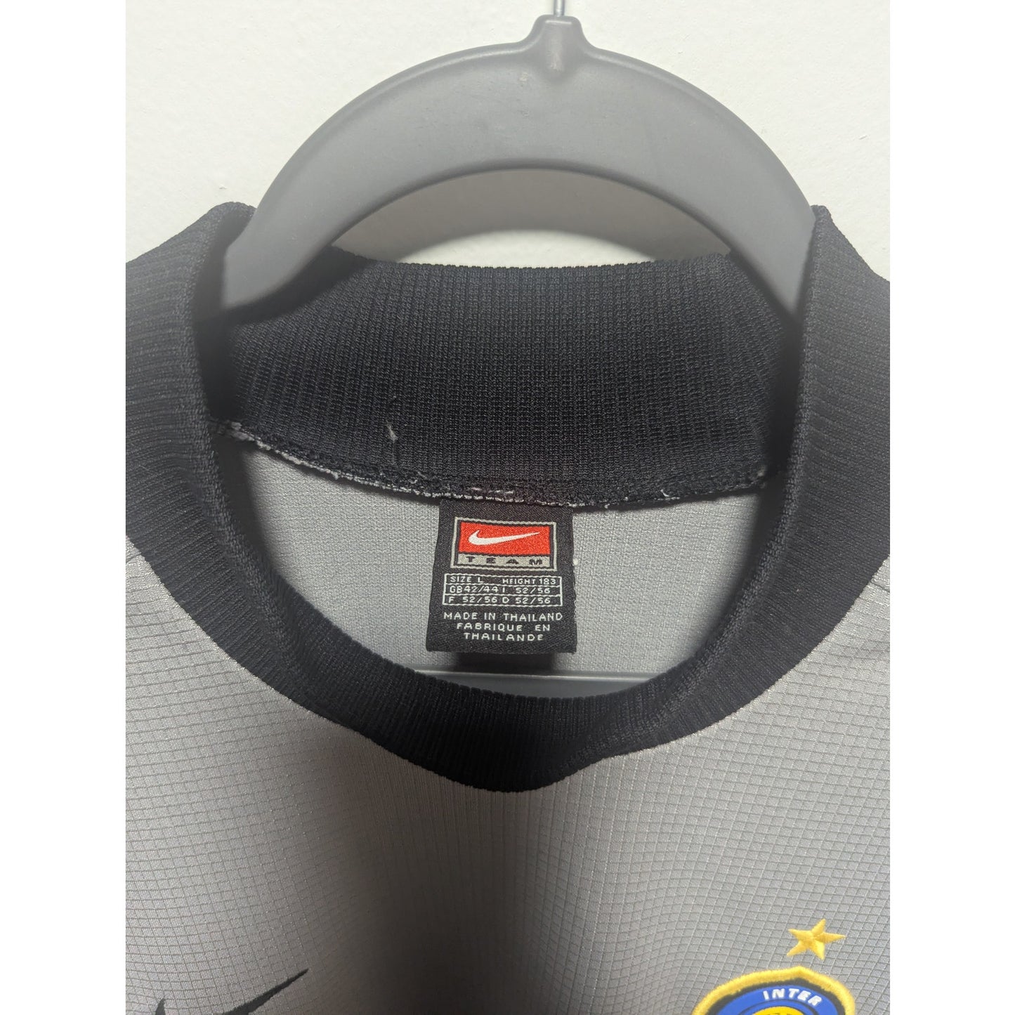 Inter Milan 2000-01 GK Jersey - Men's Large - Long Sleeve - Mint