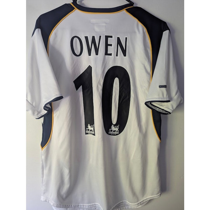 Liverpool 2001-02 Away Michael Owen Jersey Men’s Large Reebok Vintage Carlsberg