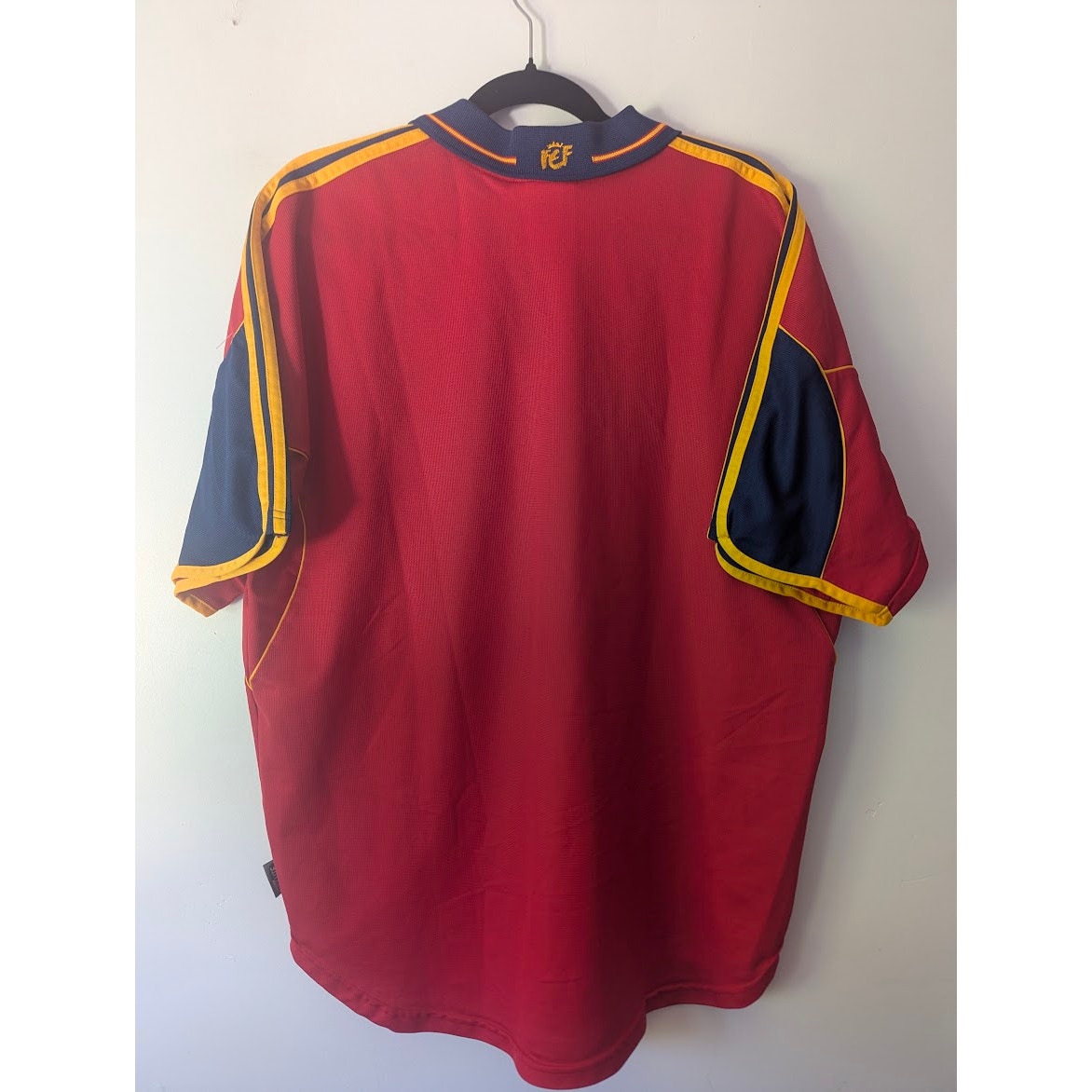 Spain 2000 Home Jersey Men’s XL Vintage Adidas España Soccer Shirt Rare