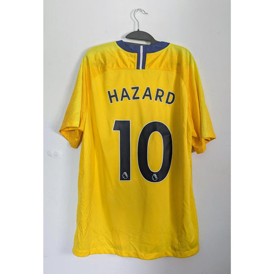 Chelsea 2018-19 Eden Hazard Away Jersey XXL – Rare Authentic Nike Kit (Yellow)