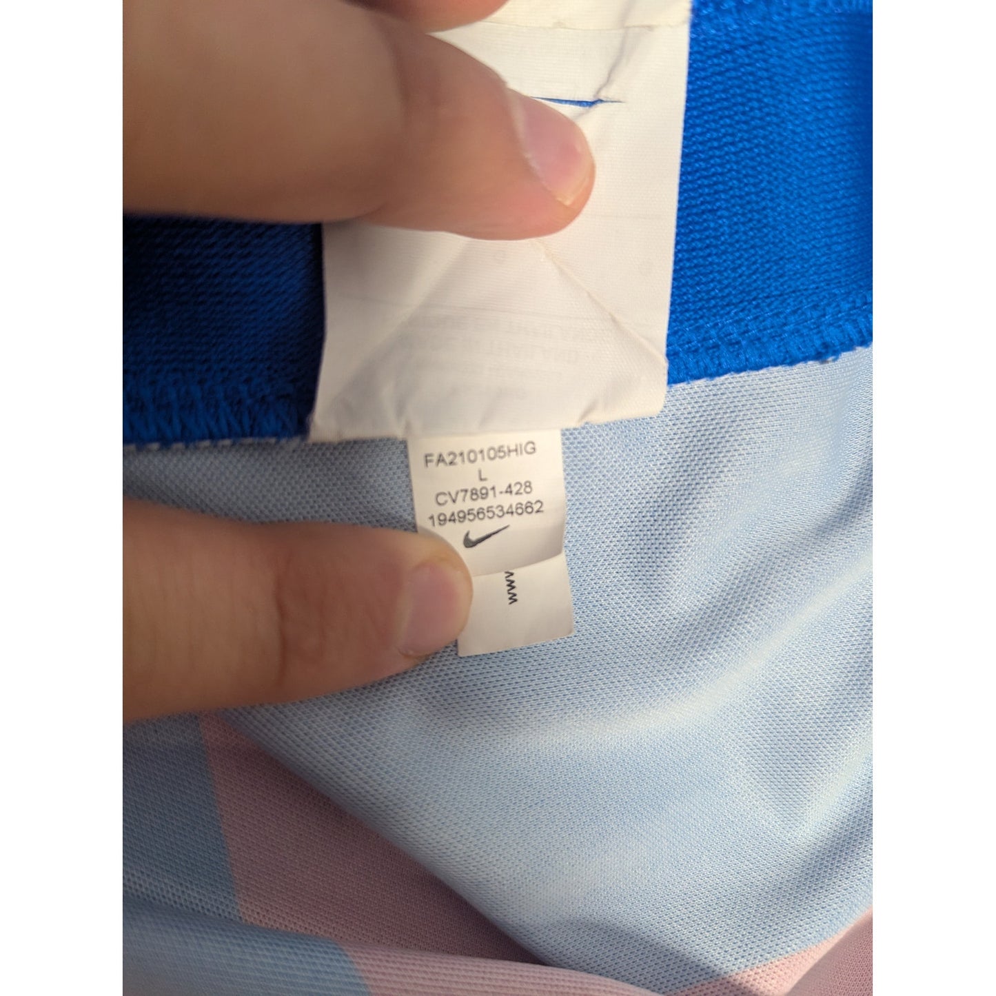 FC Barcelona 2021-2022 Home Pedri Jersey - Men's Large (CV7891-428)