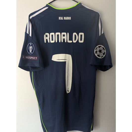 Real Madrid 2010-11 Away Cristiano Ronaldo Jersey Men’s XL Adidas UCL Fully Patched