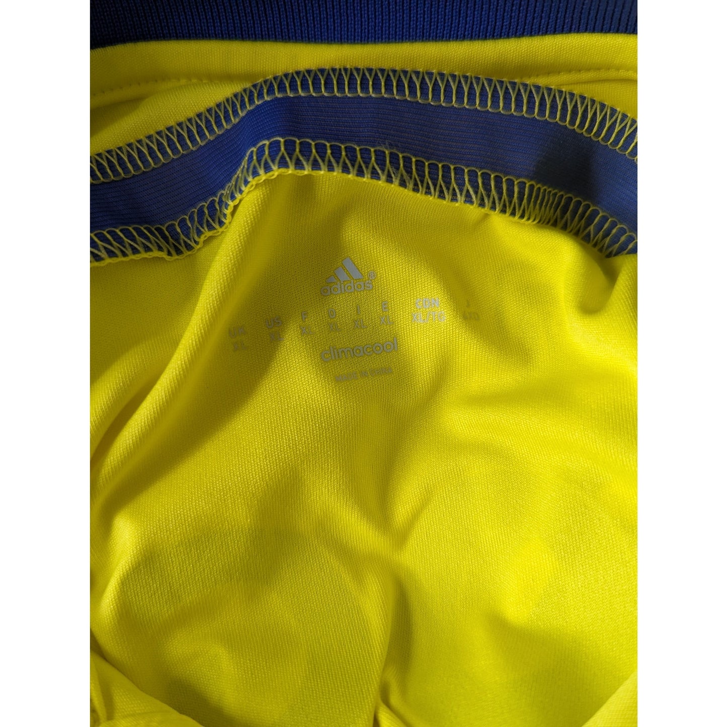 Chelsea 2014–15 Away Drogba Jersey – Men’s XL | EPL Fully Patched Adidas Shirt