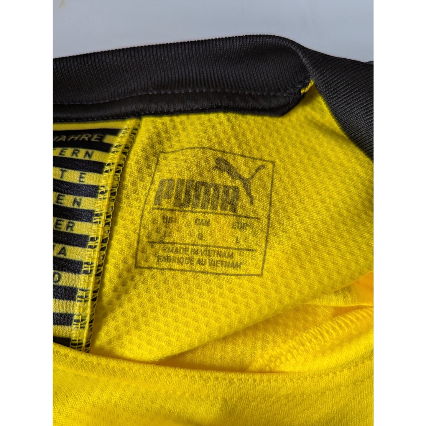 Borussia Dortmund 2019-20 Home Erling Haaland Jersey Men’s Large Puma Bundesliga Patched