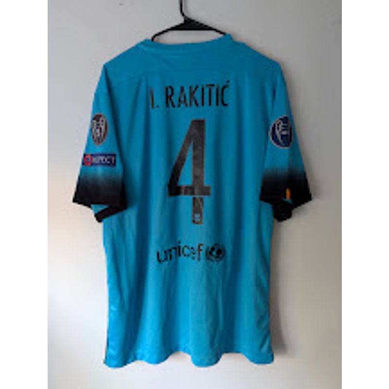 FC Barcelona 2015-16 third Ivan Rakitic jersey, Nike, men's XL