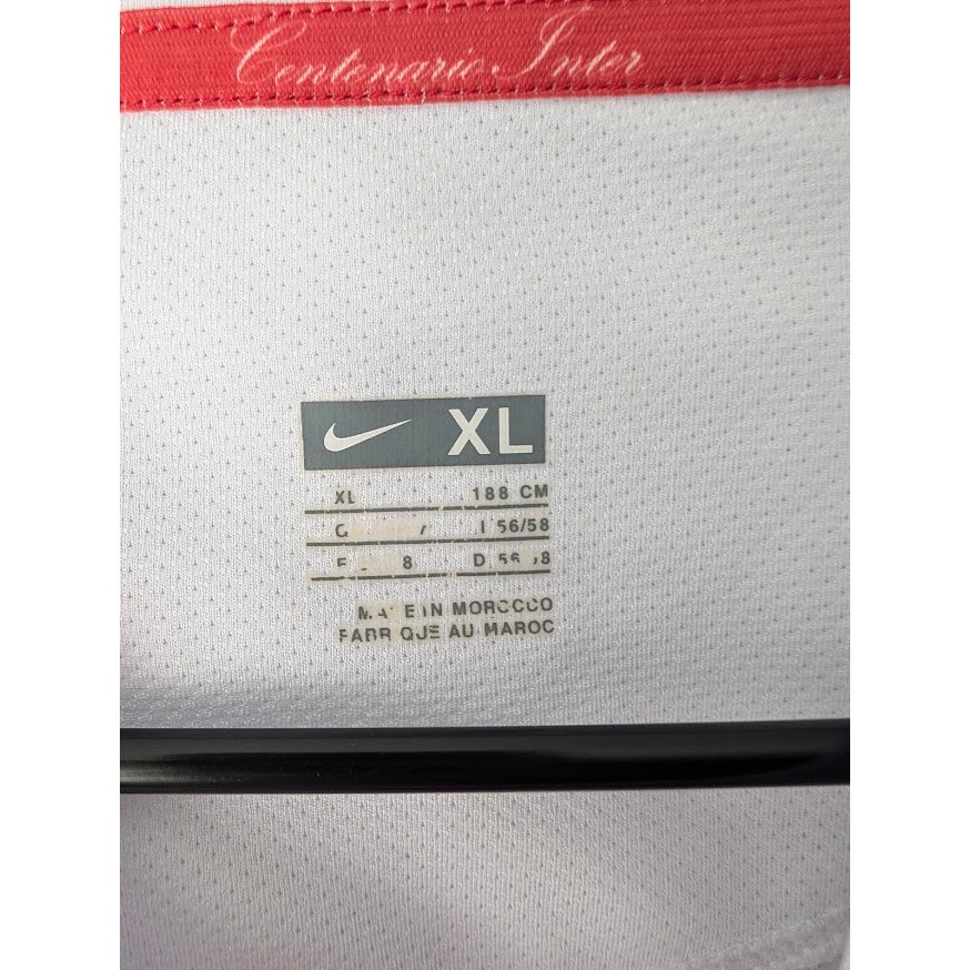 Inter Milan 2007-08 centenary away Ibrahimovic jersey - photo 3