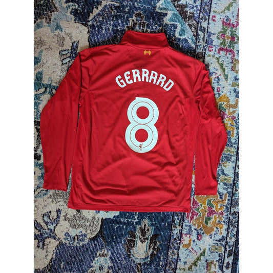 Liverpool 2012-13 Home Gerrard Jersey - Men's XXL - Longsleeve