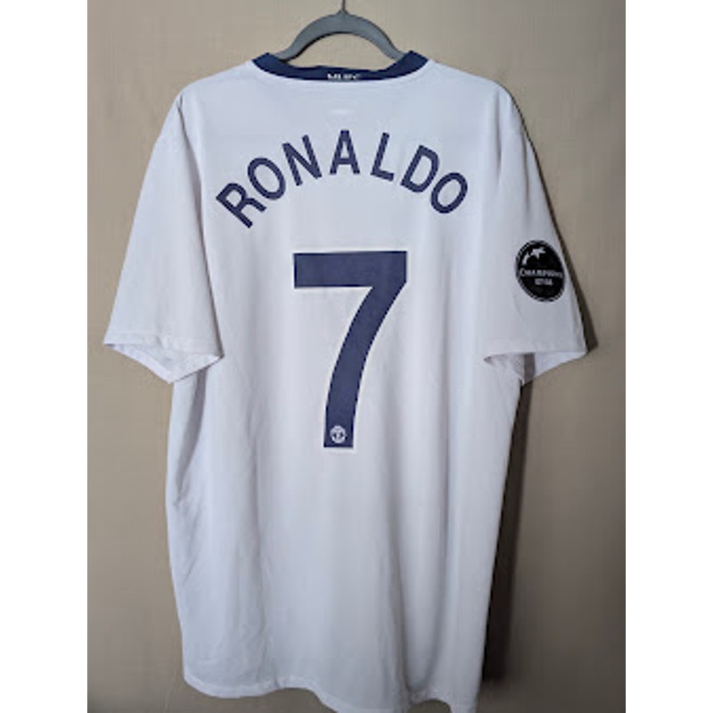 Manchester United 2008-09 Away Cristiano Ronaldo #7 Jersey Mens 2XL Nike AIG Vintage