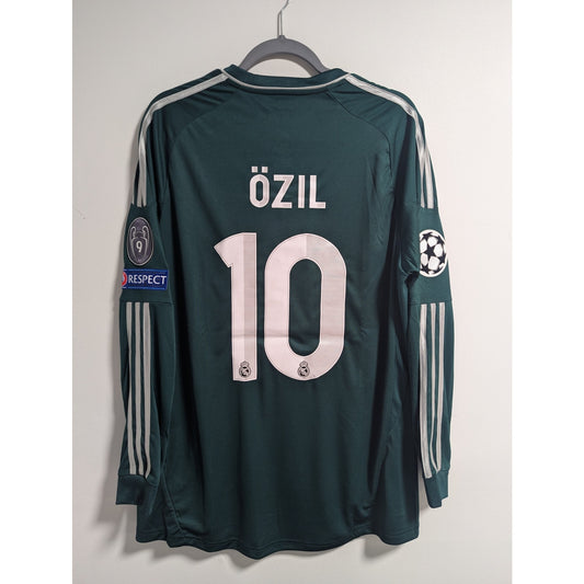 Real Madrid 2012-13 Third Ozil Jersey | Longsleeve | Men's XL | Fully Patched