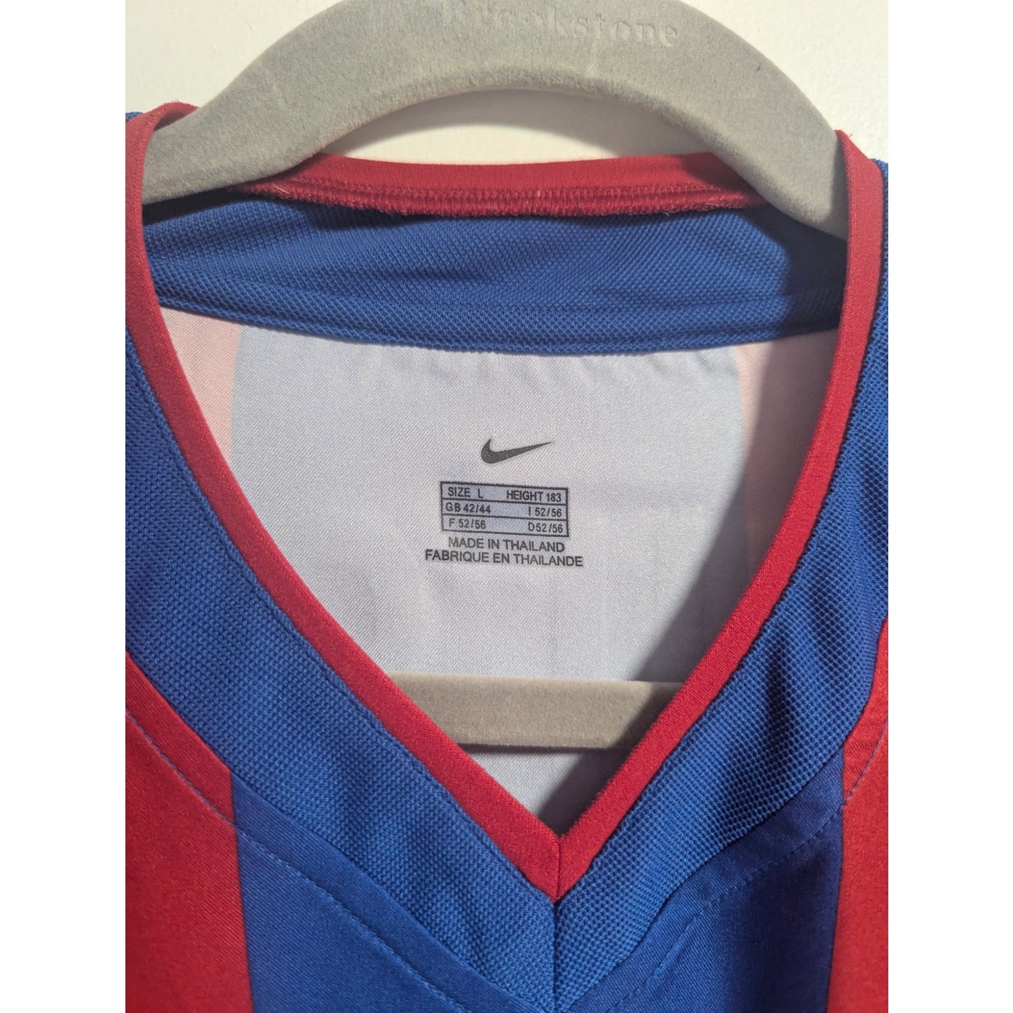 FC Barcelona 2002–03 Home Iniesta Jersey – Rare Authentic Vintage Nike Shirt | Men’s Large