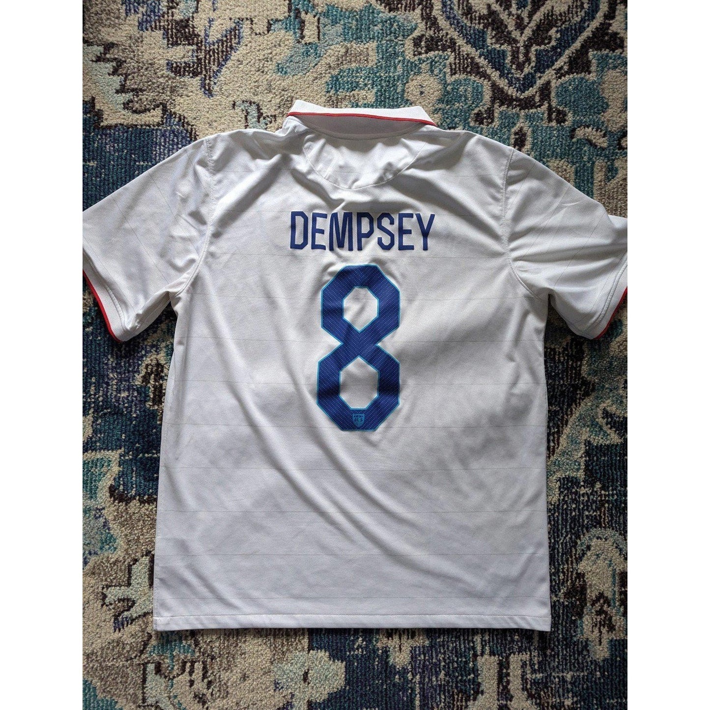 USA 2014 Home Clint Dempsey Jersey - Men's XL