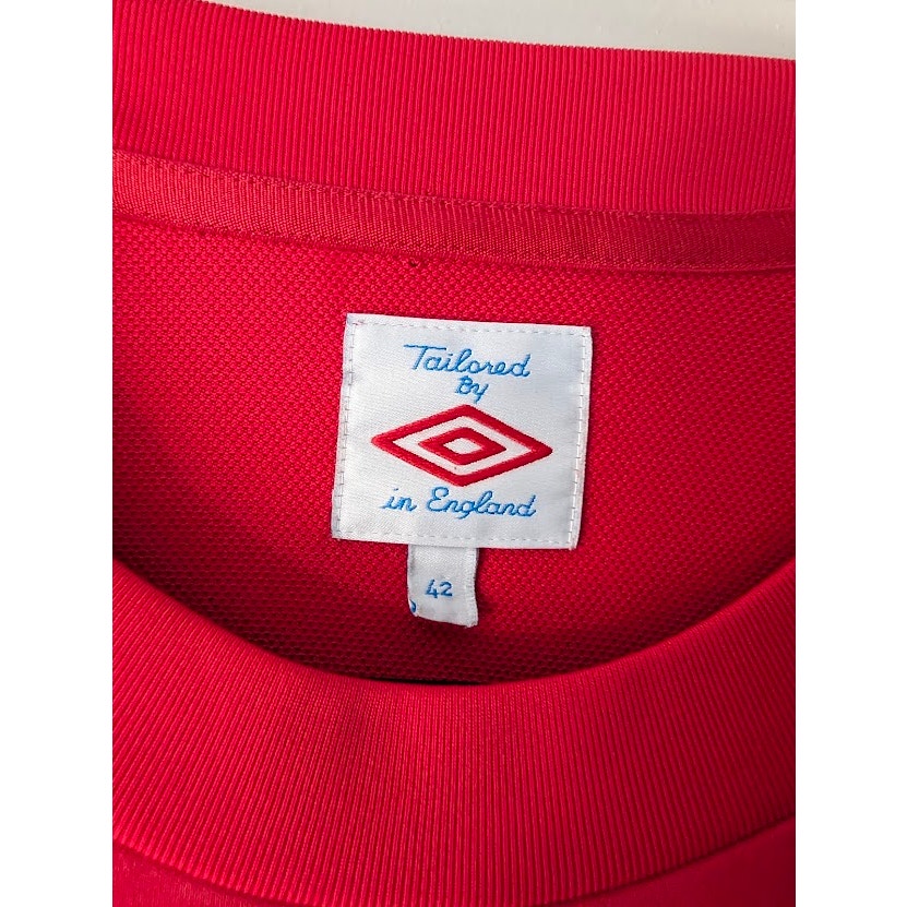 England 2010 Away Steven Gerrard Jersey Men's Large Umbro World Cup Patched