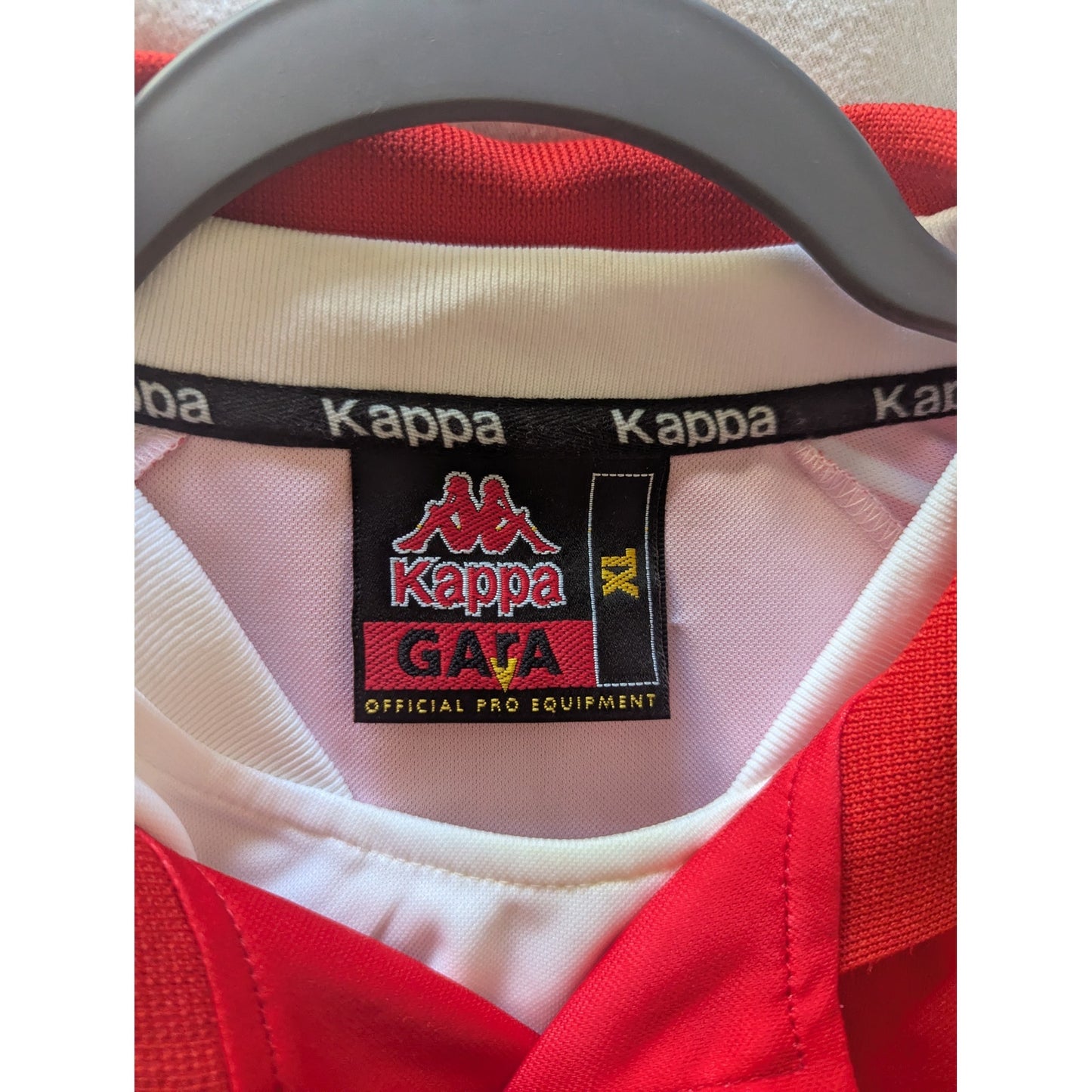 AS Monaco 2000/01 Home Jersey - Men's XL