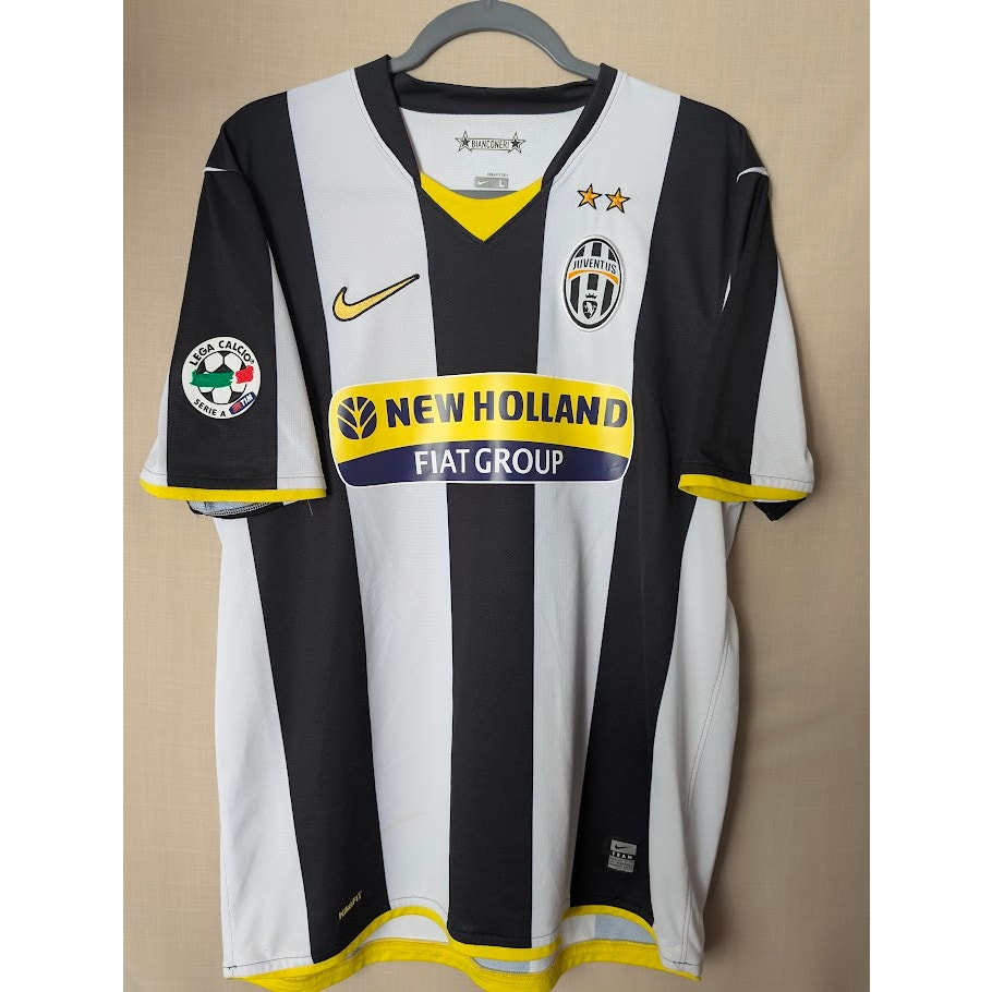 Juventus 2009-10 Home Alessandro Del Piero Jersey Mens Large Nike Serie A Fully Patched