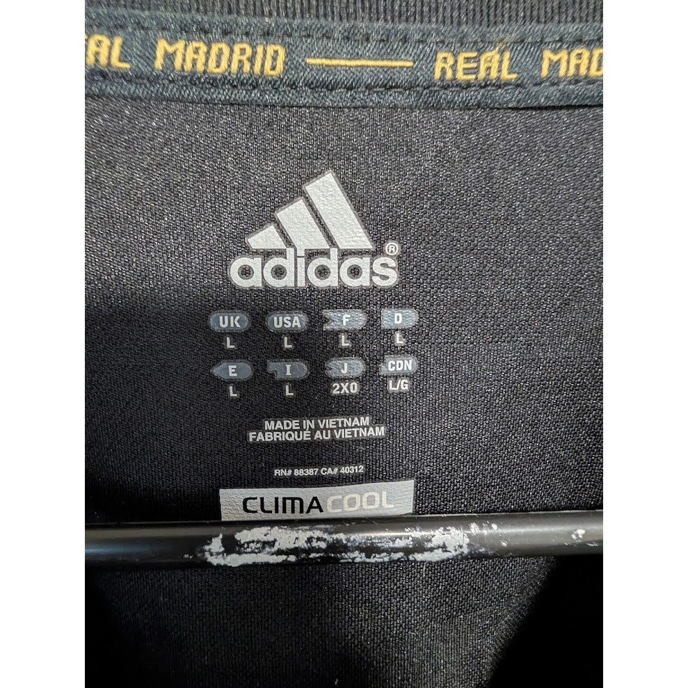 Real Madrid 2011-12 away Ronaldo black gold jersey - photo 3