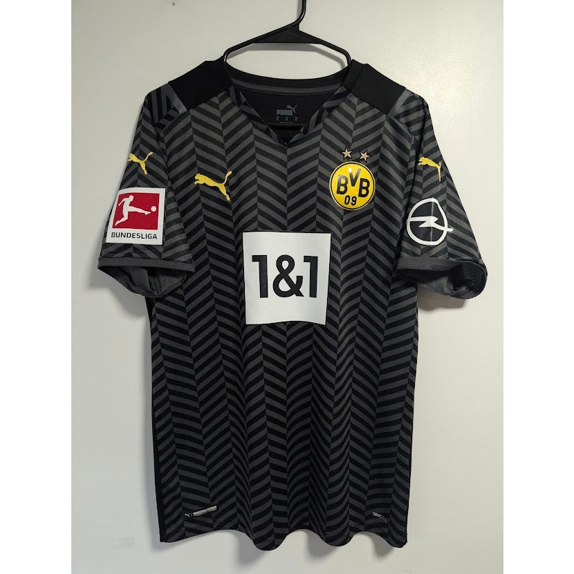 Dortmund 2021-22 away Haaland black jersey - photo 2