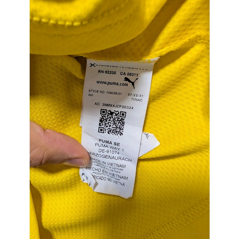 Dortmund 2021-22 home Bellingham jersey - photo 4