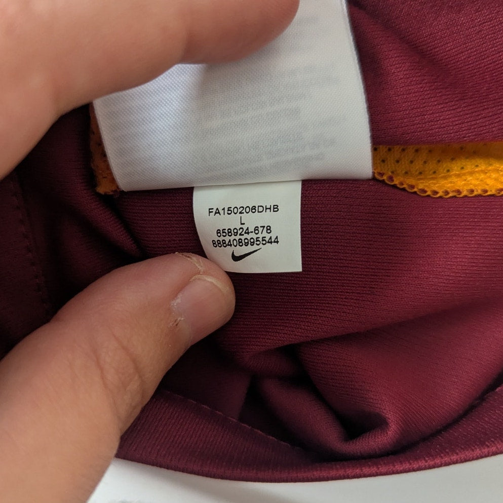 AS Roma 2015-16 Home Francesco Totti Jersey - Men's Large