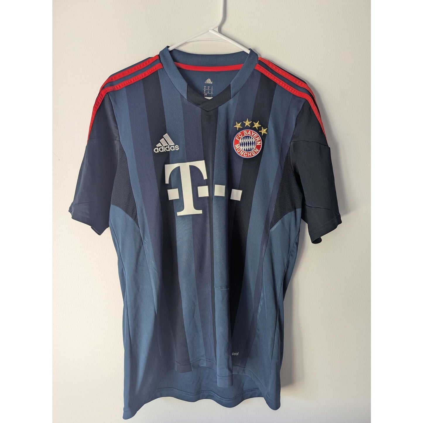 Bayern Munich 2013-14 Third Lahm Jersey - Men's Medium