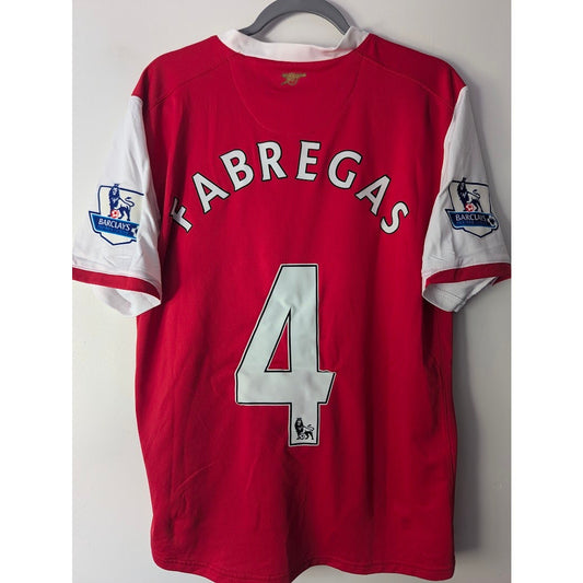 Arsenal Arsenal 2007–08 Home Cesc Fabregas Jersey – Men’s Medium | EPL Fully Patched Nike Shirt2007-08 Home Cesc Fabregas Jersey Men's Medium EPL Fully Patched