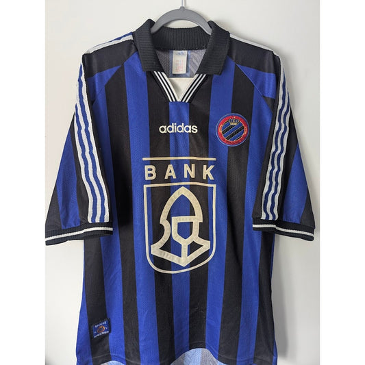 Club Brugge 1997–98 Home Jersey – Men’s XL | Vintage Adidas Football Shirt