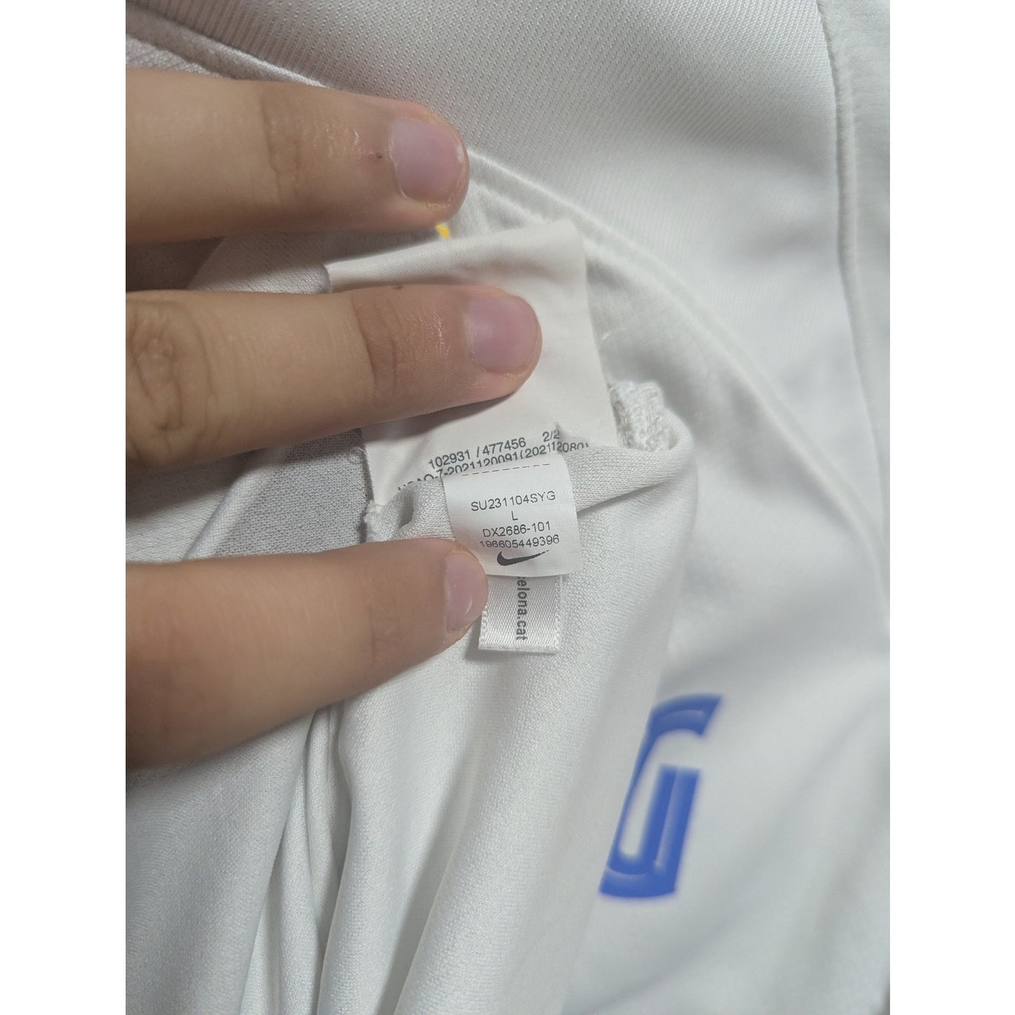 FC Barcelona 2023-24 Away Frenkie De Jong Jersey - Men's Large