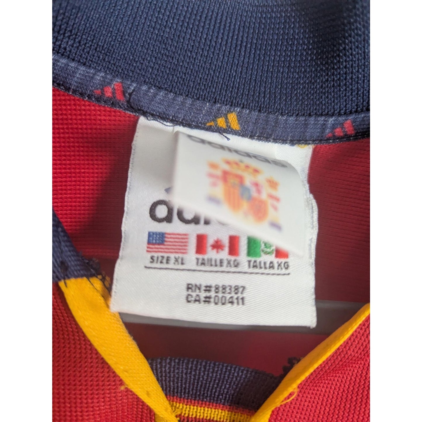 Spain 2000 Home Jersey - Men's XL