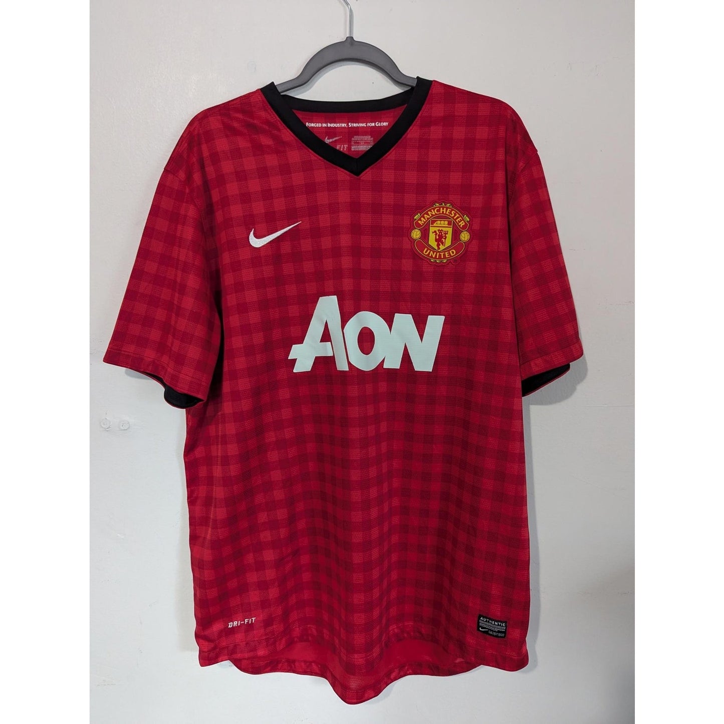 Manchester United 2012-13 Ferdinand Jersey - Men’s XL