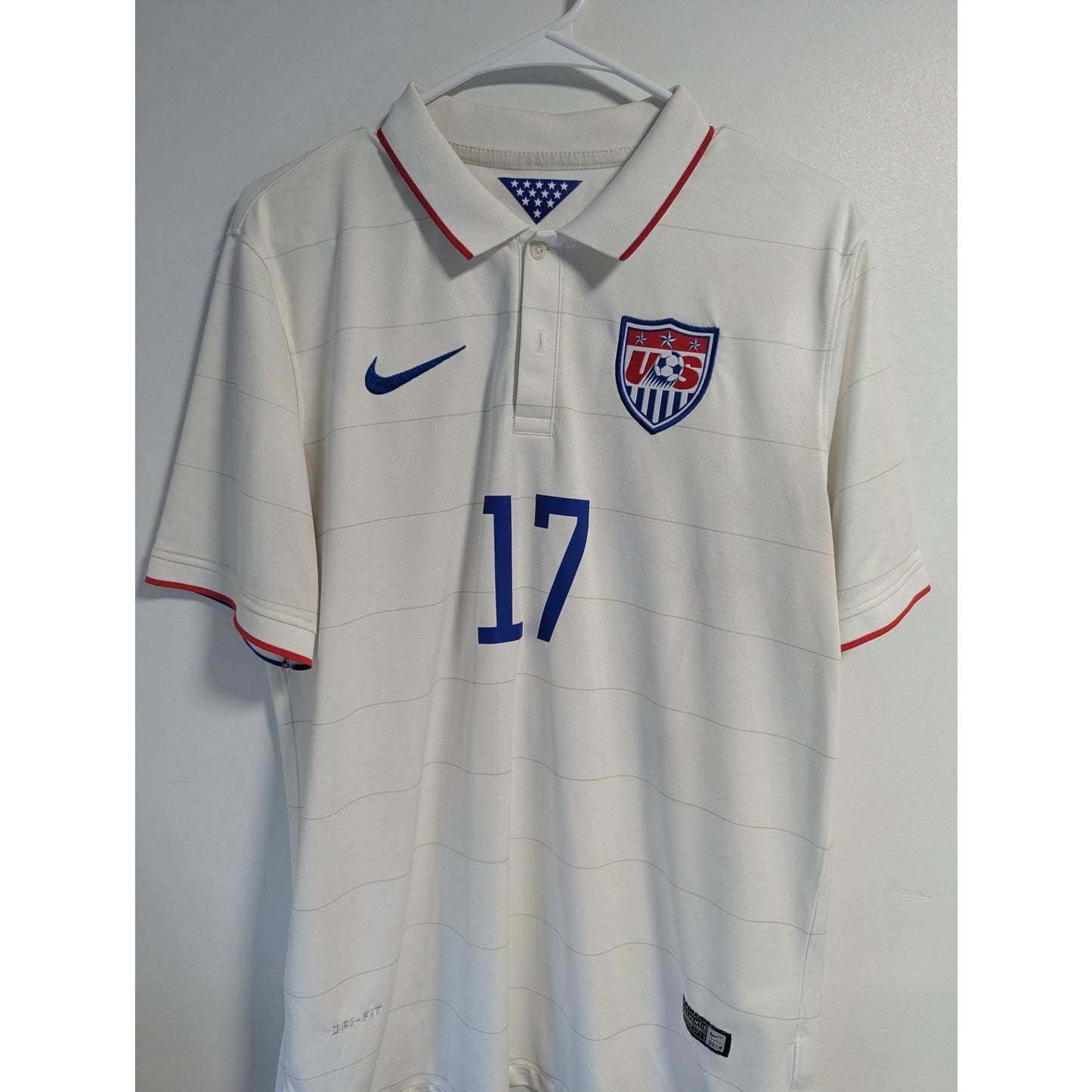 USA 2014 Home Jozy Altidore Jersey - Men's Large