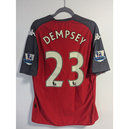 Fulham 2010-2011 Away Clint Dempsey Jersey - Men's Large