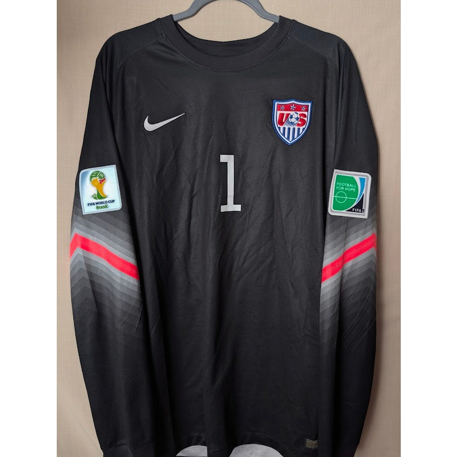 USA 2014 GK Tim Howard Jersey Mens XL Nike Player Matchday Issue World Cup
