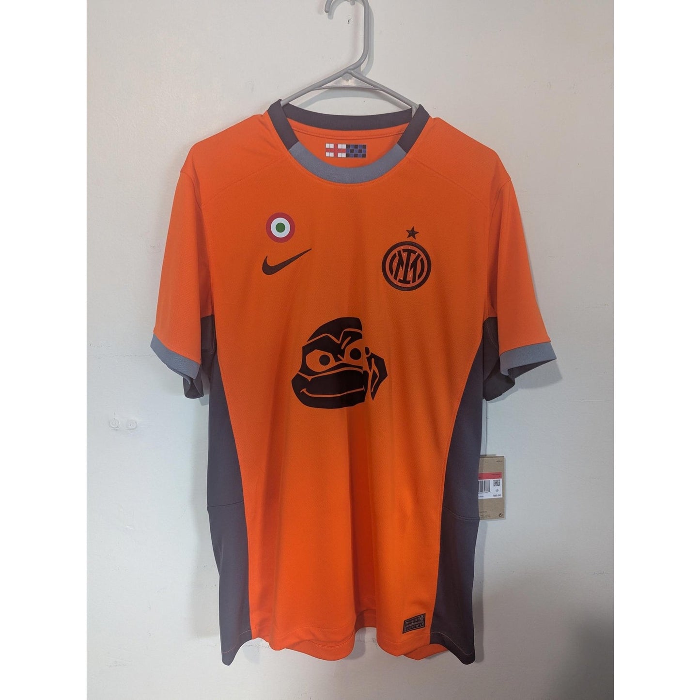 Inter Milan 2023-24 Third Thuram Jersey | TMNT | Men's L NWT Authentic Nike Kit