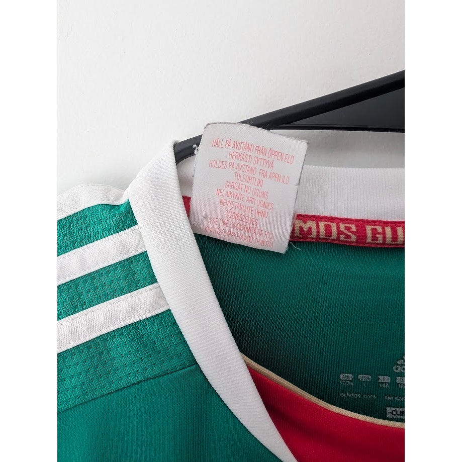 Mexico 2011 Home Jersey Youth Large adidas Green Vintage National Team Shirt