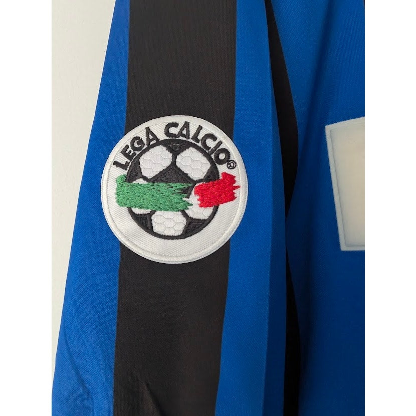Inter Milan 1998 Home Ronaldo Jersey Men's XL Nike Serie A Fully Patched Rare