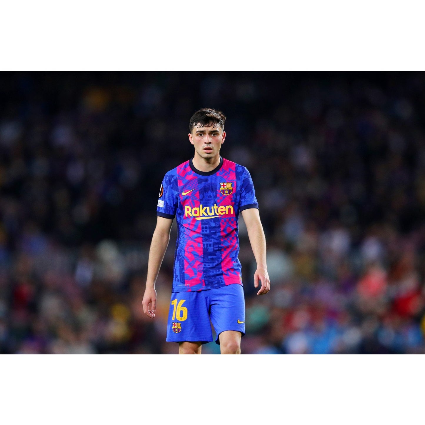 FC Barcelona 2021-22 Third Pedri Jersey | Rare Authentic Nike Kit | Fully Patched | Men’s Medium
