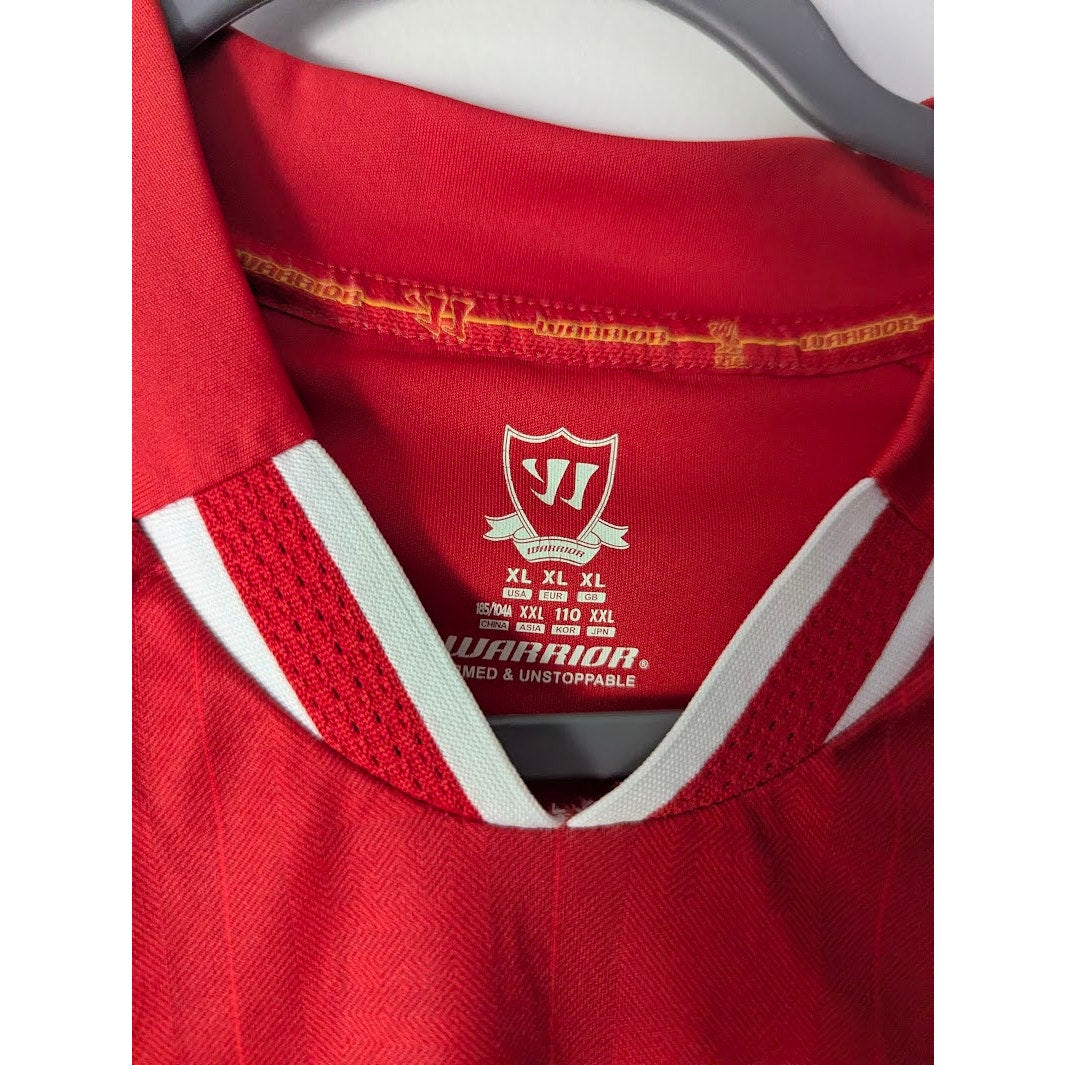 Liverpool 2013-14 Luis Suarez Home Jersey Men’s XL Warrior EPL Soccer Shirt