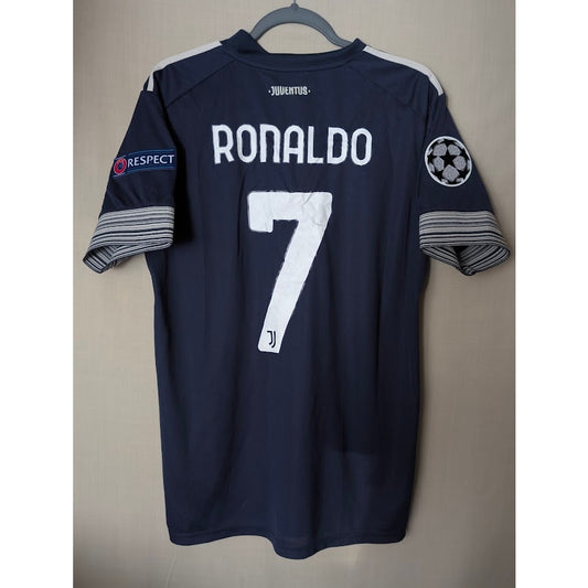 Juventus 2020-21 away Ronaldo jersey, men's large